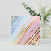 Textured Pink Background Karte (Stehend Vorderseite)