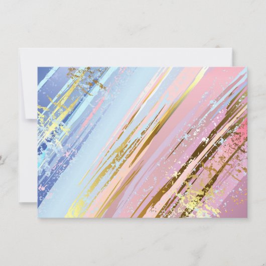 Textured Pink Background Karte (Vorderseite)