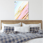 Textured Pink Background Leinwanddruck (Insitu (Schlafzimmer))