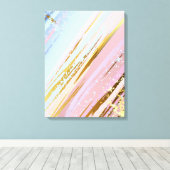 Textured Pink Background Leinwanddruck (Insitu (Holzboden))