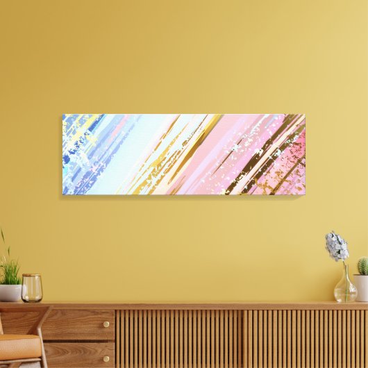 Textured Pink Background Leinwanddruck (Insitu (Wohnzimmer))