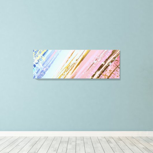 Textured Pink Background Leinwanddruck (Insitu (Holzboden))