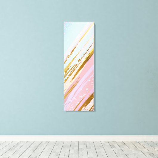 Textured Pink Background Leinwanddruck (Insitu (Holzboden))