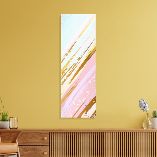 Textured Pink Background Leinwanddruck (Insitu (Wohnzimmer))