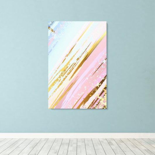 Textured Pink Background Leinwanddruck (Insitu (Holzboden))