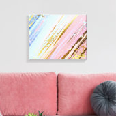 Textured Pink Background Leinwanddruck (Insitu (Wohnzimmer))