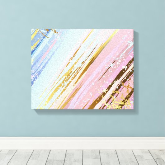 Textured Pink Background Leinwanddruck (Insitu (Holzboden))