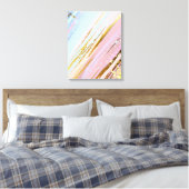 Textured Pink Background Leinwanddruck (Insitu (Schlafzimmer))