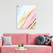 Textured Pink Background Leinwanddruck (Insitu (Wohnzimmer))