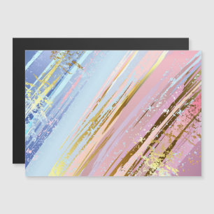 Textured Pink Background Magneteinladung