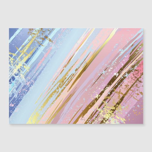 Textured Pink Background Magneteinladung (Vorderseite)