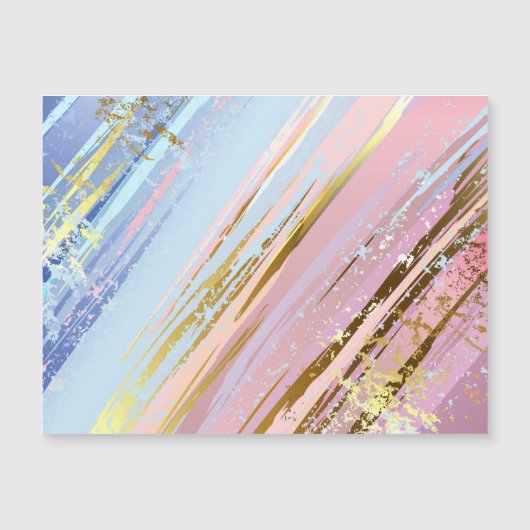 Textured Pink Background Magneteinladung (Vorderseite)