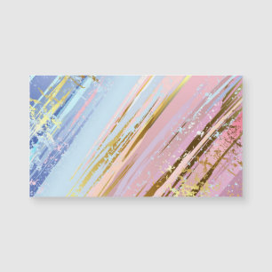 Textured Pink Background Magnetkarte