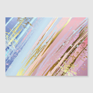 Textured Pink Background Magnetkarte