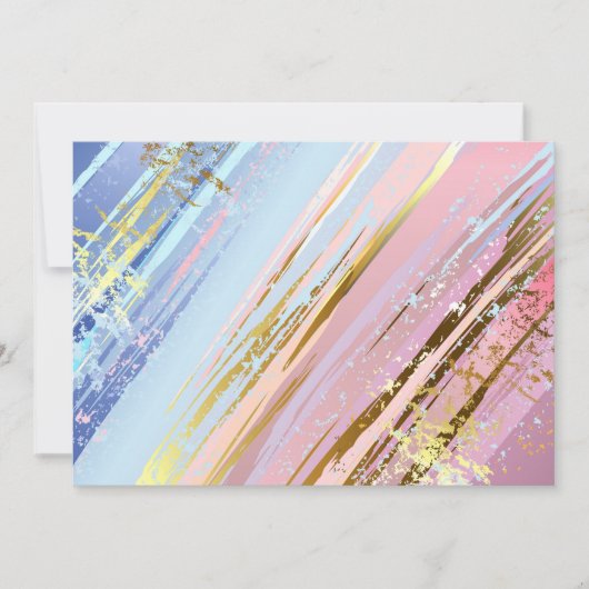 Textured Pink Background Mitteilungskarte (Vorderseite)