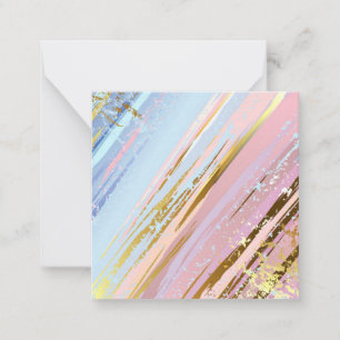 Textured Pink Background Mitteilungskarte