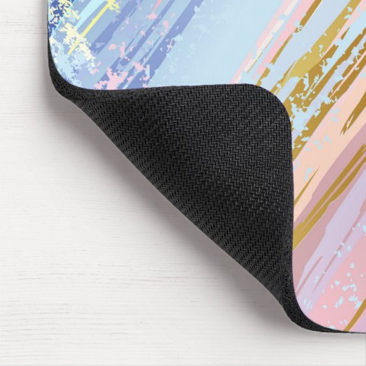 Textured Pink Background Mousepad (Ecke)