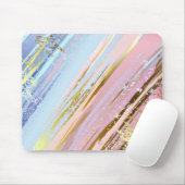 Textured Pink Background Mousepad (Mit Mouse)