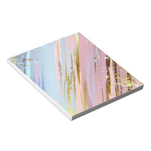 Textured Pink Background Notizblock (angewinkelt)