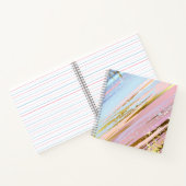 Textured Pink Background Notizblock (Innenseite)