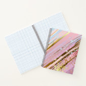 Textured Pink Background Notizblock (Innenseite)