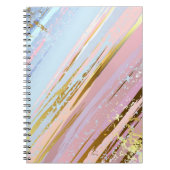 Textured Pink Background Notizblock (Vorderseite)