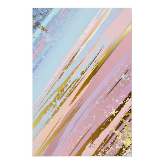 Textured Pink Background Poster (Vorderseite)