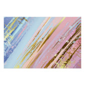 Textured Pink Background Poster (Vorderseite)