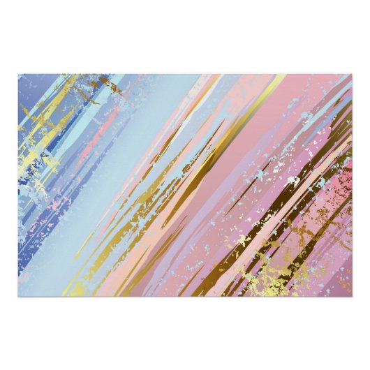 Textured Pink Background Poster (Vorderseite)