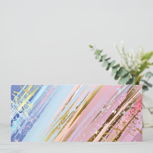 Textured Pink Background Programm (Stehend Vorderseite)