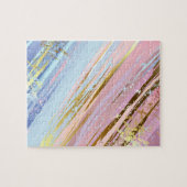 Textured Pink Background Puzzle (Horizontal)