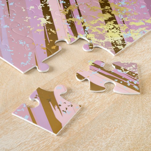 Textured Pink Background Puzzle (Seite)