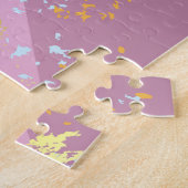 Textured Pink Background Puzzle (Seite)