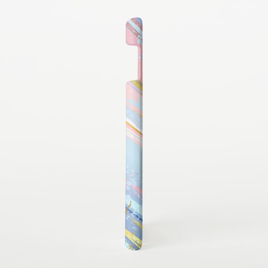 Textured Pink Background Samsung Galaxy Hülle (Rechte Seite)