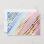 Textured Pink Background Save The Date (Vorderseite)