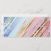 Textured Pink Background Save The Date (Vorderseite)