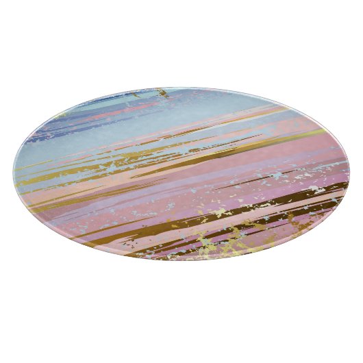 Textured Pink Background Schneidebrett (Ecke)