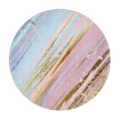 Textured Pink Background Schneidebrett (Vorderseite)