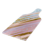 Textured Pink Background Schneidebrett (Ecke)