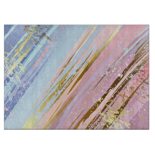 Textured Pink Background Schneidebrett (Vorderseite)