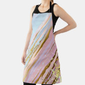 Textured Pink Background Schürze (InSitu)