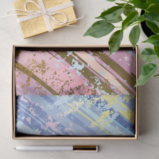 Textured Pink Background Seidenpapier (Geschenk)