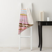 Textured Pink Background Sherpadecke (Beispiel)