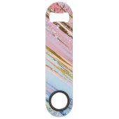 Textured Pink Background Speed Flaschenöffner (Vorderseite)