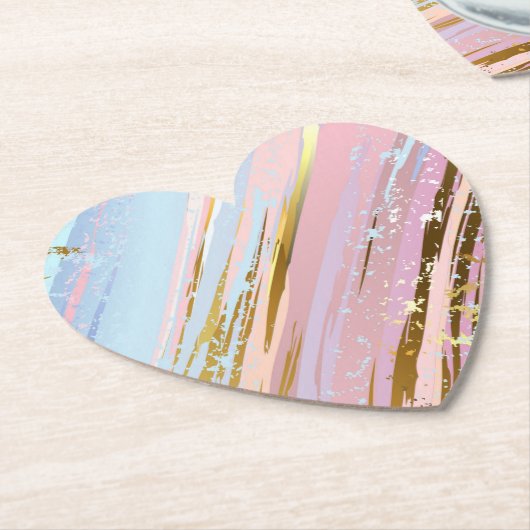 Textured Pink Background Untersetzer (angewinkelt)