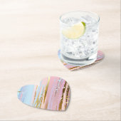 Textured Pink Background Untersetzer (Vor Ort)