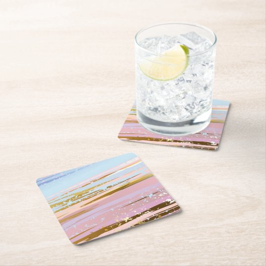 Textured Pink Background Untersetzer (Vor Ort)