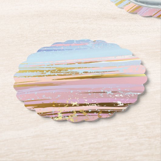 Textured Pink Background Untersetzer (angewinkelt)