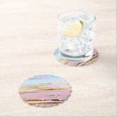 Textured Pink Background Untersetzer (Vor Ort)