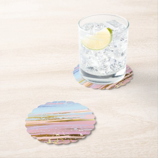 Textured Pink Background Untersetzer (Vor Ort)